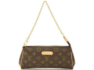 LOUIS VUITTON Eva Handbag Monogram Brown
